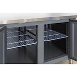 thumbnail of Mesa refrigerada 3 puertas acero inoxidable -2 +8 °C 179,5x70x85h cm tropicalizada