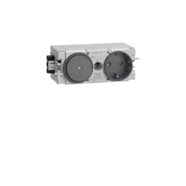 Tehalit Steckdose und Schalter GS11009011