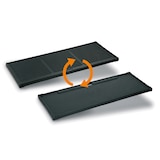 thumbnail of Enders Guss-Wende-Platte für Gasgrill: KANSAS 3, Gusseisen, 1/3 Grillfläche, Grillplatte, massive Grill-Gussplatte, doppelseitig anwendbar, #7880