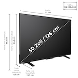 thumbnail of Toshiba 50UV2363DA Fernseher 50 Zoll Smart TV VIDAA 4K UHD HDR TV, integrierter Triple-Tuner (2026)