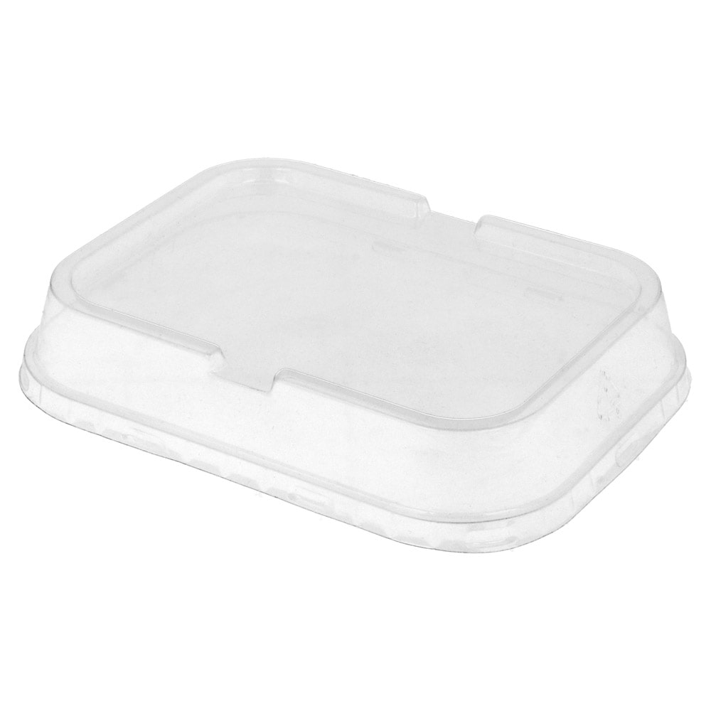 Tampas Altas Para Recipientes 214.72/84   Transparente Pet (100 Unidades)