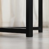 thumbnail of HOMCOM Mesa de Centro Redonda com Bancada Similar ao Mármore e Estrutura de Metal Estilo Moderno 80x80x45cm Branco e Preto