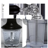 thumbnail of Nevir Nvr8360ba 1200w Edelstahl Standmixer Abnehmbarer Griff mit Zerkleinerer und Schneebesen Aufsatz