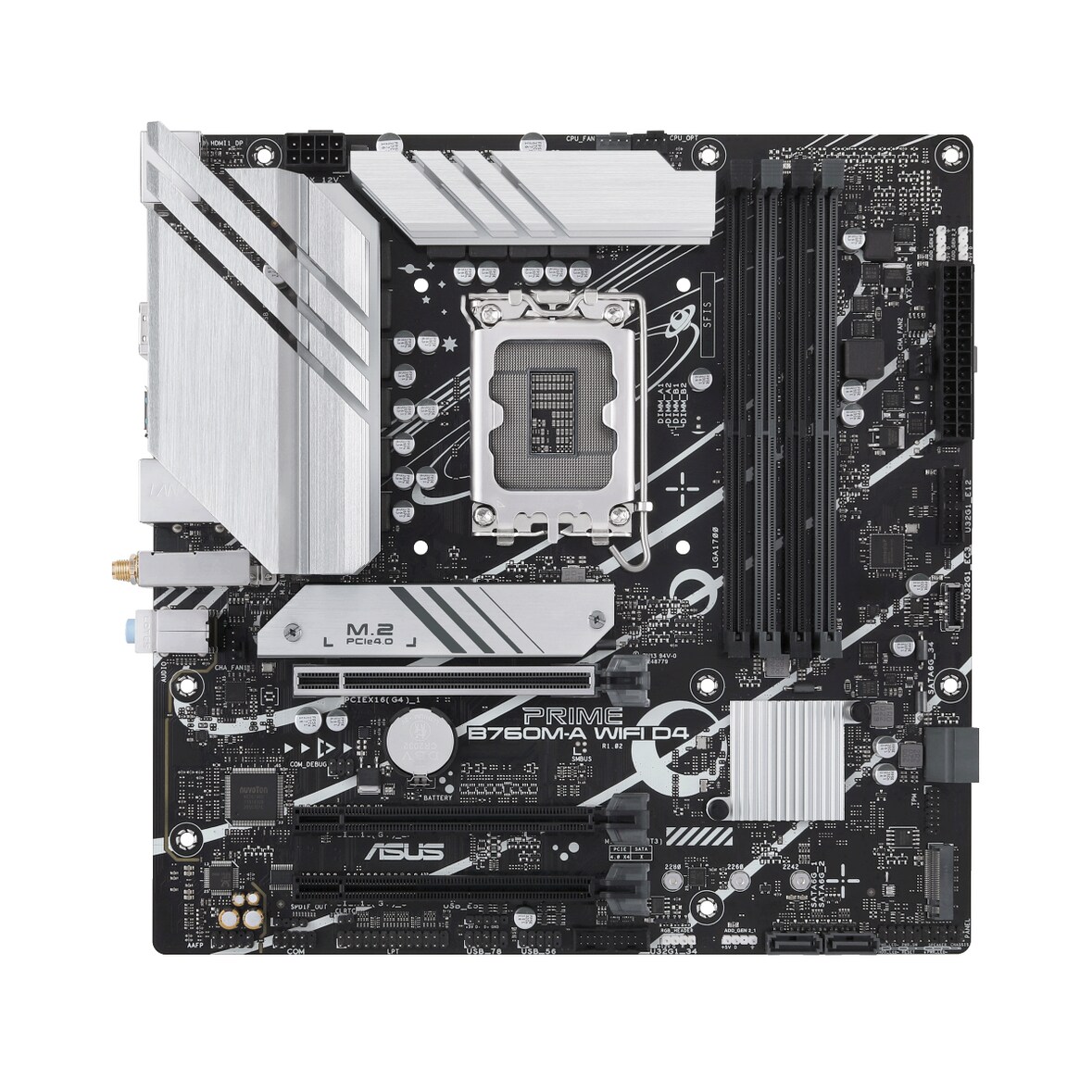 ASUS PRIME B760M-A WIFI D4 Gaming Mainboard Sockel Intel LGA 1700