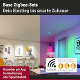 thumbnail of Paulmann Spot encastré modulaire LED Smart Home Zigbee 3.0 Base Coin Kit de 1   rond 50mm  Coin 4,9W 420lm 230V gradable RGBW+ Satiné 92470