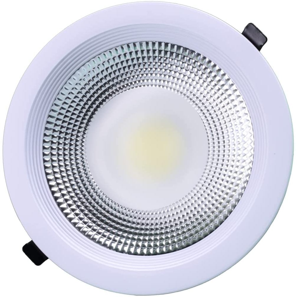 Downlight led COB 10W redondo empotrar blanco, Luz Fría 6000K