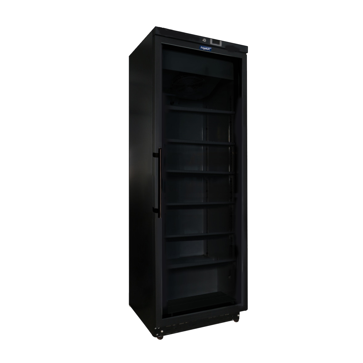 FrigeluX  Vitrine négative 328 L, couleur noir, Classe C CFN400N