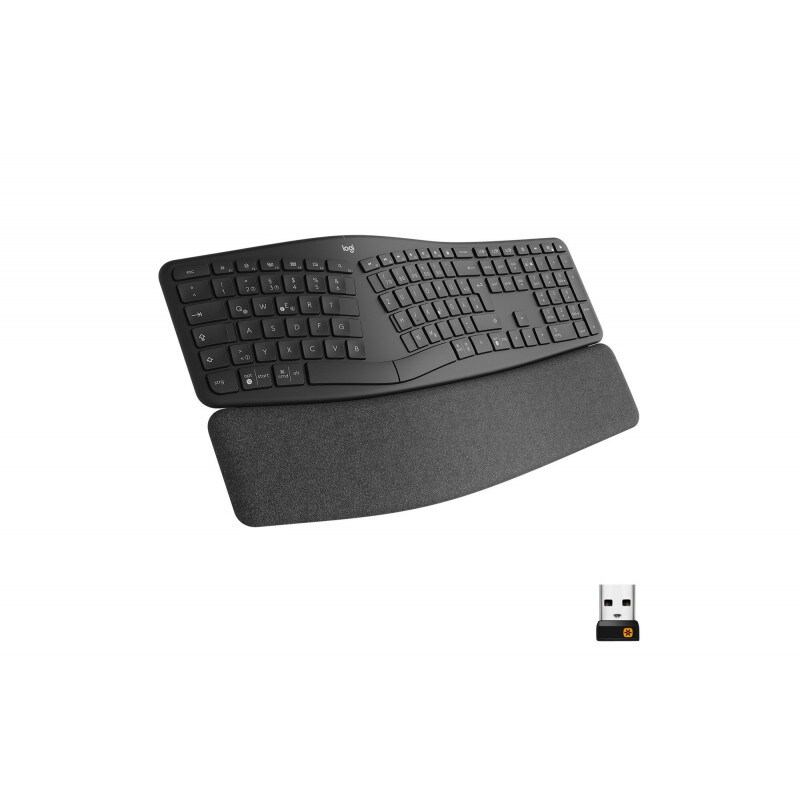 Clavier Sans Fil Logitech Ergo K860 Noir