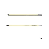 thumbnail of 1 Bleistift HB mit Radiergummi Holzfrei Pastell Graphitstift für Büro Bürobedarf Hobby Bunt sortiert