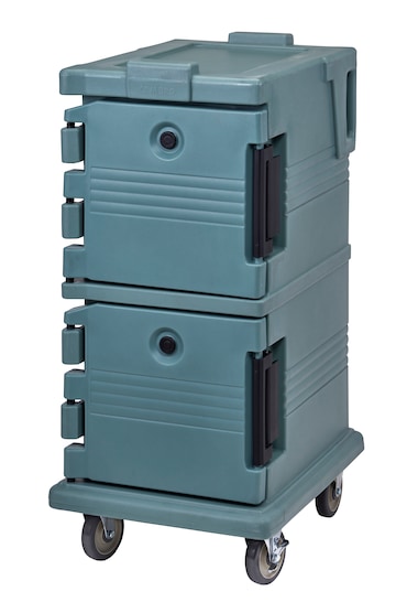 CAMBRO - UPC600-401 Carro isotermico GN de compartimento duplo Serie Camcart® - (52 x 69 x 114,5 cm) - Azul ardósia