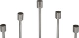 thumbnail of Kerzenhalter Esmeralda Deco 500 Grau / Silber
