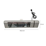 thumbnail of Vega Infrarot-Heizstrahler Sahara 1500W Fernbedienung Goldröhre App-Steuerung