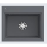thumbnail of Villeroy&Boch Spülbecken, Küchenspüle Subway Style 60 S flat Graphite 580x490mm, Unterschrankbreite 60cm