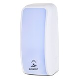 thumbnail of Desinfektionsspender SENSOR, berührungslos bis zu 1.000 Anwendungen je 1-Liter, blitzschneller Kartuschenwechsel, Blanc Cosmos