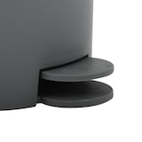 thumbnail of MSV - Cubo de basura con pedal Osaki 3 L en color gris 14,5x15,5x27cm