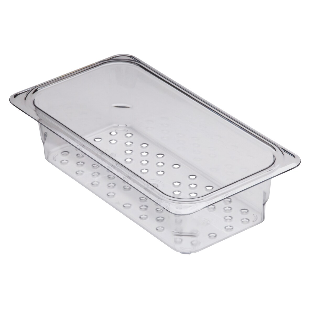 CAMBRO 33CLRCW-135 - Recipiente colador GN 1/3 - 17,6 x 32,5 x 7,6 cm - Transparente - Venta 1 unidad.