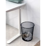 thumbnail of SIGMA Papierkorb, schwarz, Metall, rund, 18 L