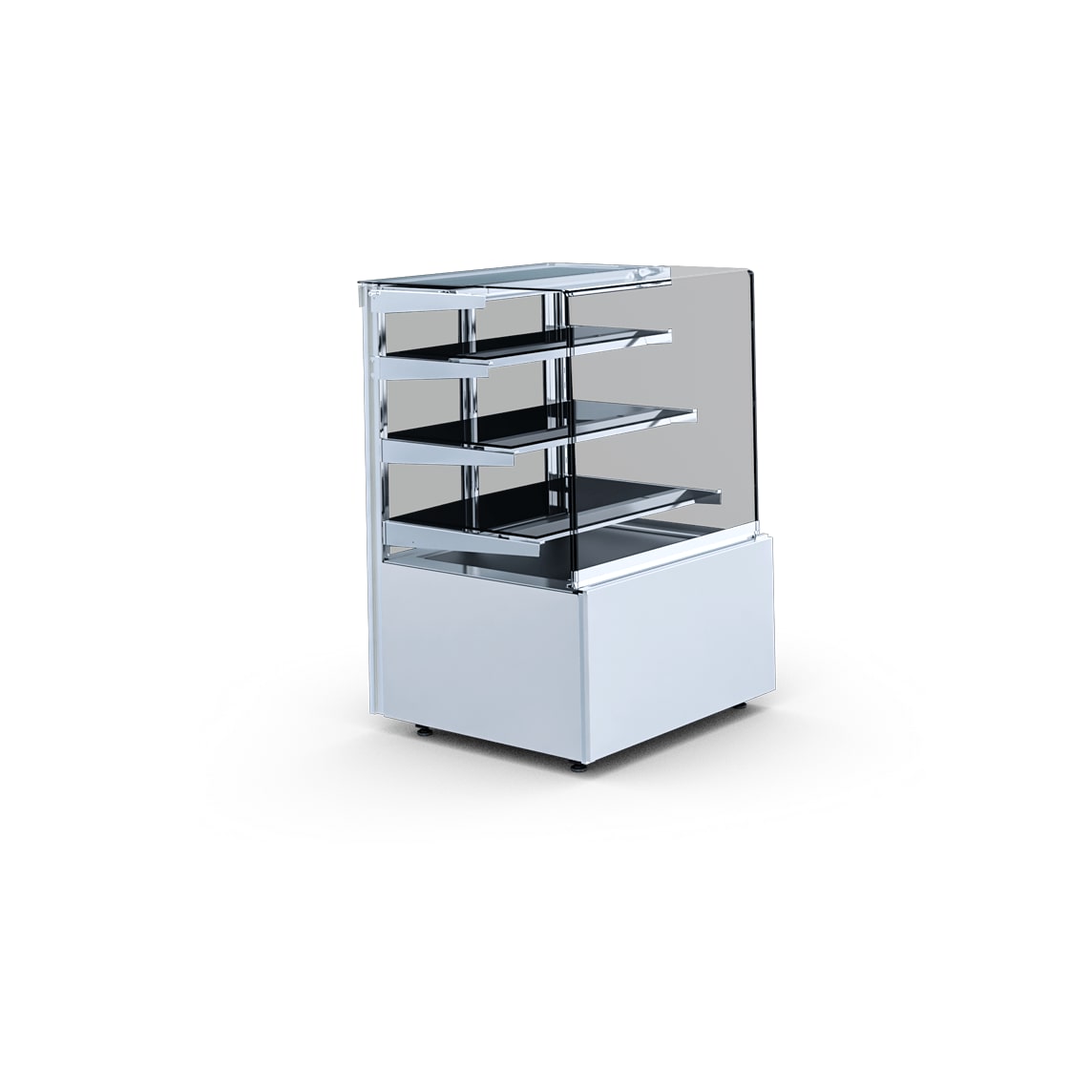 Gastro Kuchenvitrine Kühlvitrine Kühltheke Vitrine 610x835x1380 mm 360 Liter