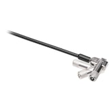 thumbnail of Kensington K64444WW Lucchetto per laptop con chiave NanoSaver, Tecnologia di blocco Cleat & cavo in acciaio al carbonio antitaglio, Nero