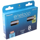 thumbnail of Panasonic batteries eneloop,piles ready-to-use ni-mh,aaa/micro,8