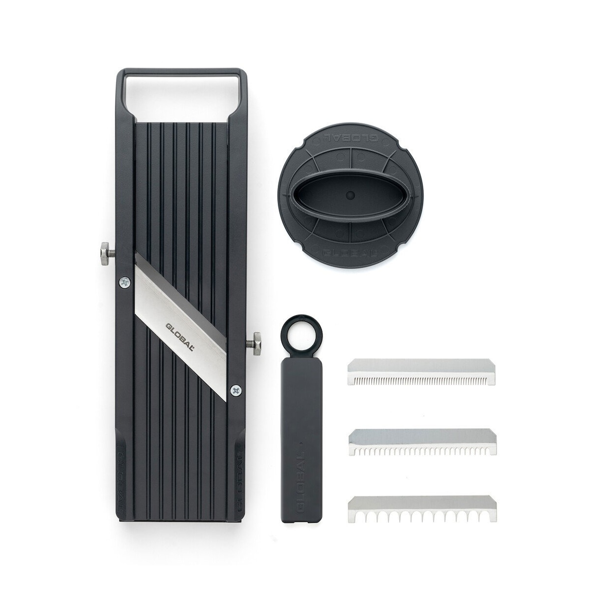 Global Mandoline / Gemüsehobel 64 mm GSL-64 black