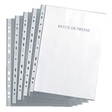 thumbnail of A+B Sachet 100 Pochettes Plastiques Perforees A4 7.5/100E