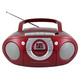 thumbnail of Soundmaster SCD5100RO tragbarer CD-Player Radio Kassettenspieler AUX-Anschluss
