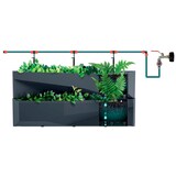 thumbnail of Prosperplast - Macetero vertical CASCADE GARDEN WALL - 78x19x35cm en color Antracita