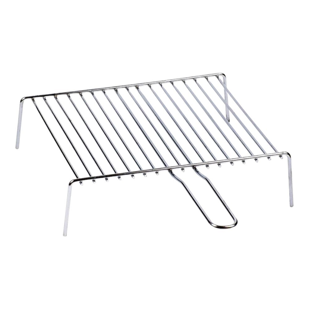Graticola per camino barbecue in acciaio - 35x70 cm