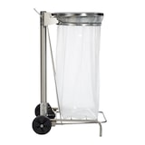 thumbnail of ROSSIGNOL Support sac mobile en inox 110L à pédale COLLECROULE