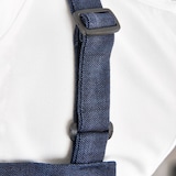 thumbnail of Nino Cucino Latzschürze, Mischgewebe, navy-blau, L. 92 cm