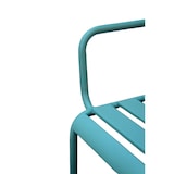 thumbnail of METRO PROFESSIONAL Gastro Armlehnstuhl stapelbar, Stahl, baby blau