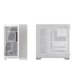 thumbnail of Corsair 6500x Mid Tower Pc Case, White Satin Gray Aluminum