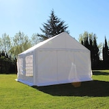 thumbnail of Solycarpa carpa 4X4 económica blanca con ventanas