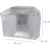 thumbnail of Copertura per barbecue trasparente - 60 x 60 x 125 cm - Copertura per barbecue con rivestimento in PVC trasparente