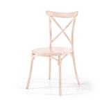 thumbnail of Cadeira palma cor bege pastel – conjunto com 4 unidades