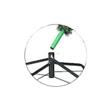 thumbnail of COSTWAY 210 cm künstlicher Weihnachtsbaum mit Metallständer, Weihnachtsbaum-PVC-Nadeln