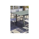 thumbnail of Table de jardin 10 places en aluminium kaki - MIAMI