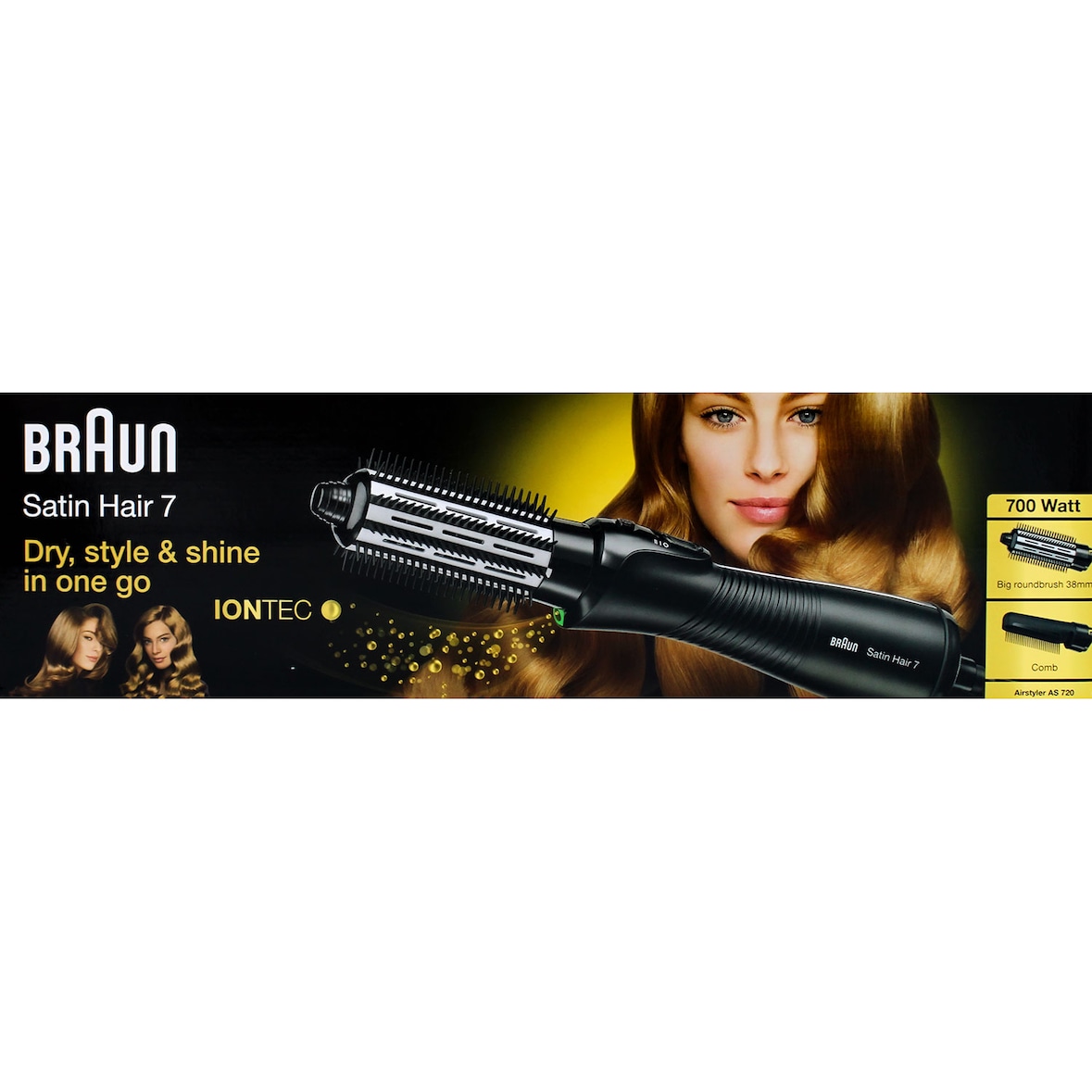 Braun AS 720 SatinHair7 dry, style & shine Warmluftbürste