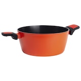 thumbnail of Benetton – Kochtopf 28 cm aus geschmiedetem Aluminium mit Deckel, Farbe Orange