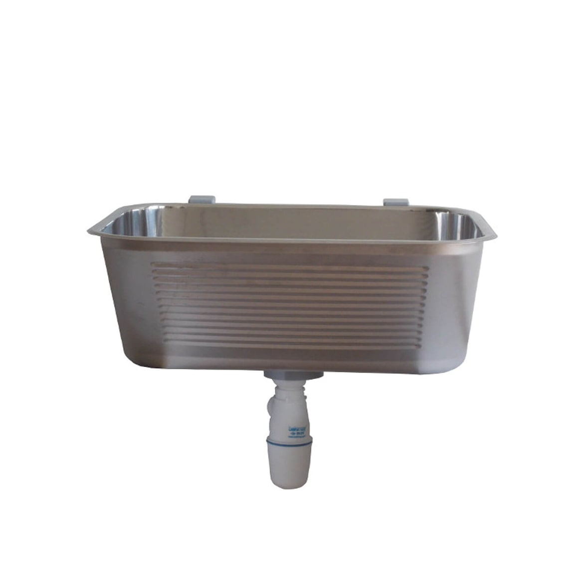 Edelstahl Ausgussbecken 535 x 432 x 221 mm 40 l Waschbecken