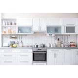 thumbnail of Lenco KCR-190WH - DAB+/FM Küchenradio mit Bluetooth®, LED-Beleuchtung und Timer - Weiß