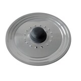 thumbnail of Couvercle anti - gras 22/24/26 cm -  Argent / Métallique Rond Aluminium Antiadhésif Baumalu 26.00x26.00 cm