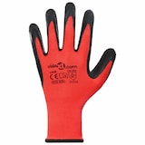 thumbnail of vidaXL Werkhandschoenen 24 pcs Rood en Zwart 8 / m Latexcoating