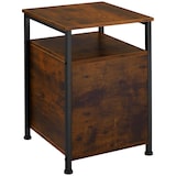 thumbnail of tectake Mueble auxiliar Cork 40,5x40,5x60,5cm  Madera Industrial Oscura, Rústica