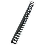 thumbnail of GBC Dorsi Plastici 21A, Ampiezza Dorsi 25 mm, Confezione da 50 Pezzi, Nero, 4028182