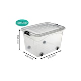 thumbnail of Set Aufbewahrungsboxen 20 ltr. + 40 ltr. + 60 ltr. + 100 ltr. - 1 Stück