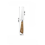 thumbnail of Comas steakmessen Montblanc 23cm