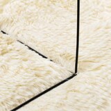 thumbnail of vidaXL Teppich Shaggy Hochflor NAVARRA Creme 240x240 cm Polyester
