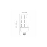 thumbnail of Hochleistungs-LED-Glühbirne ARIA 50W E27 5400Lumen - Warmes Licht 2700K